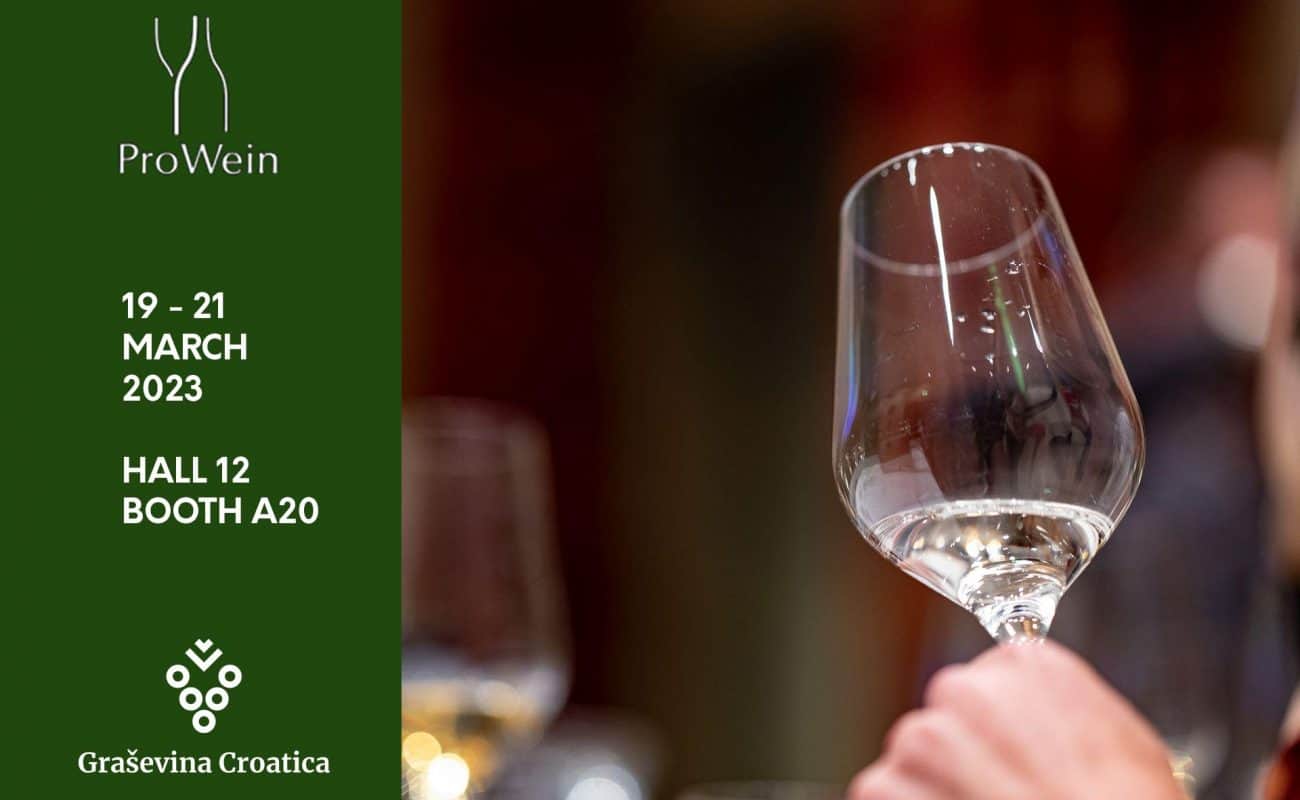 Graševina Croatica will be present at PROWEIN 2023